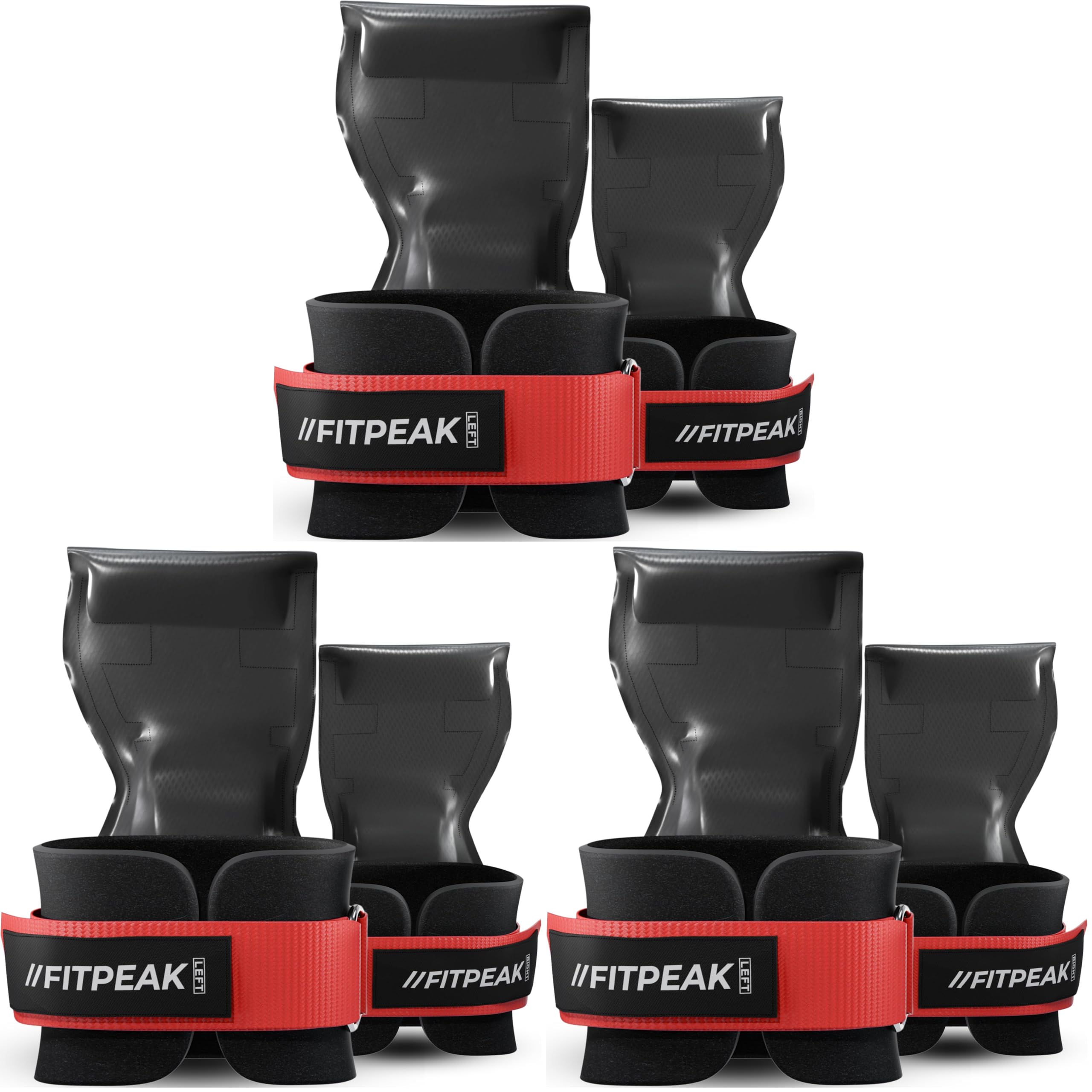Amazon | FITPEAK パワーグリップ 筋トレ【痛くない厚さ1.5倍